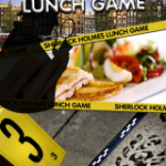 Sherlock Holmes Tablet Lunch Game in Amersfoort